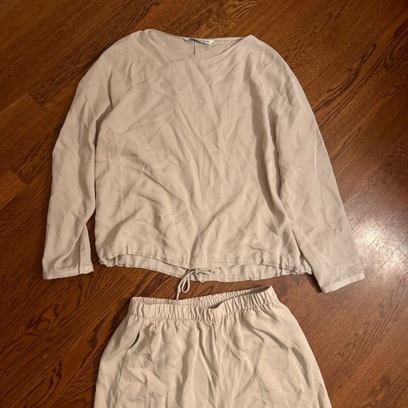 Zara Pants - Zara Beige Set